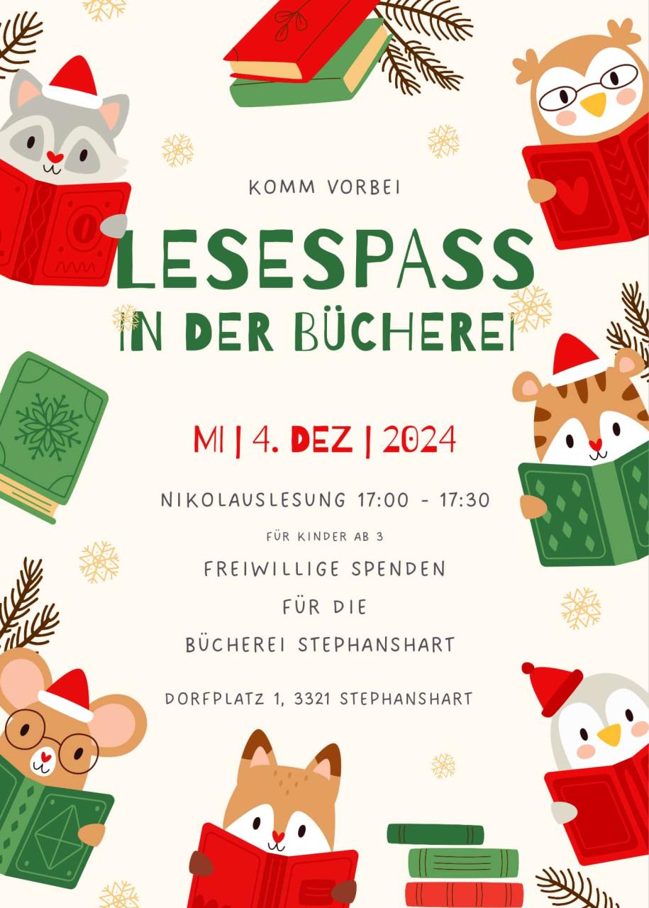 Lesespass in der Bücherei