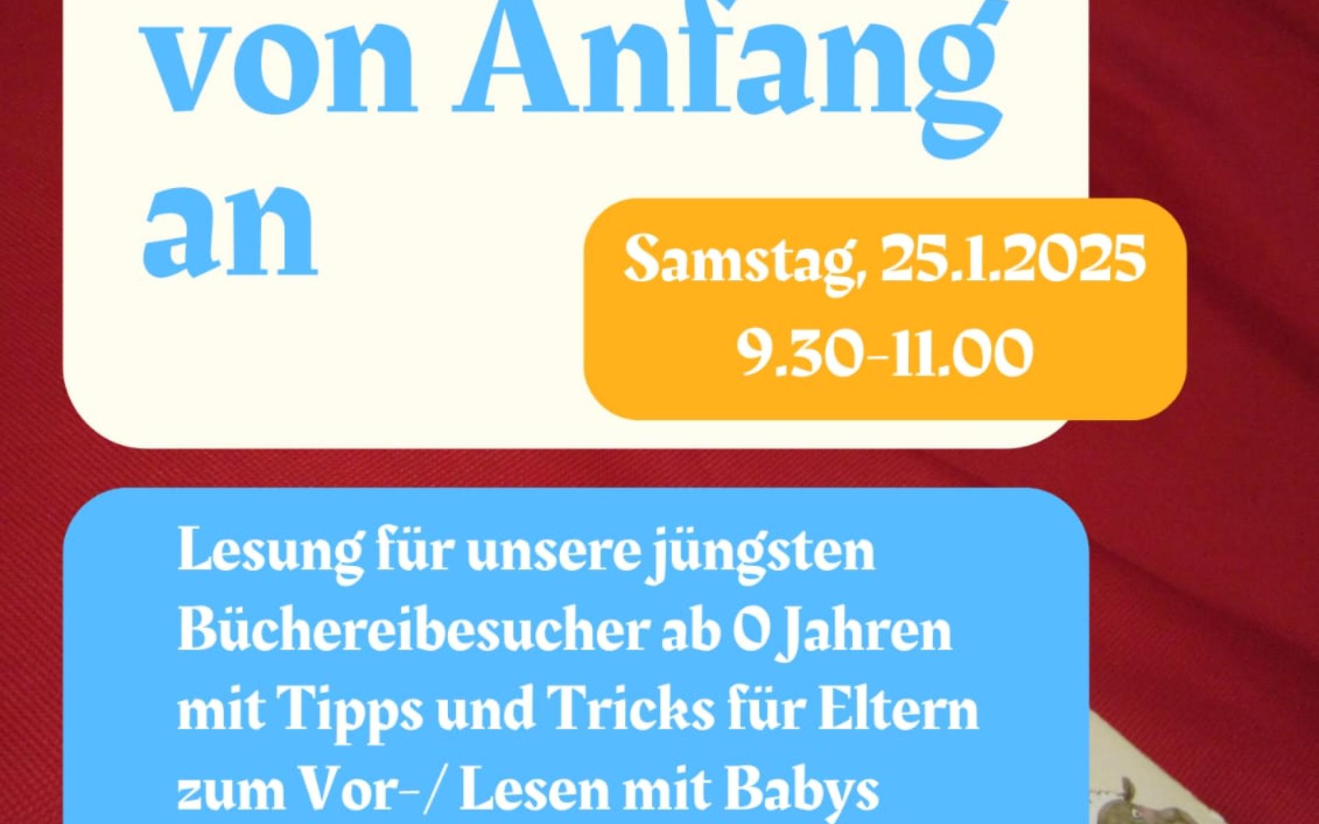 Vorlesen von Anfang an