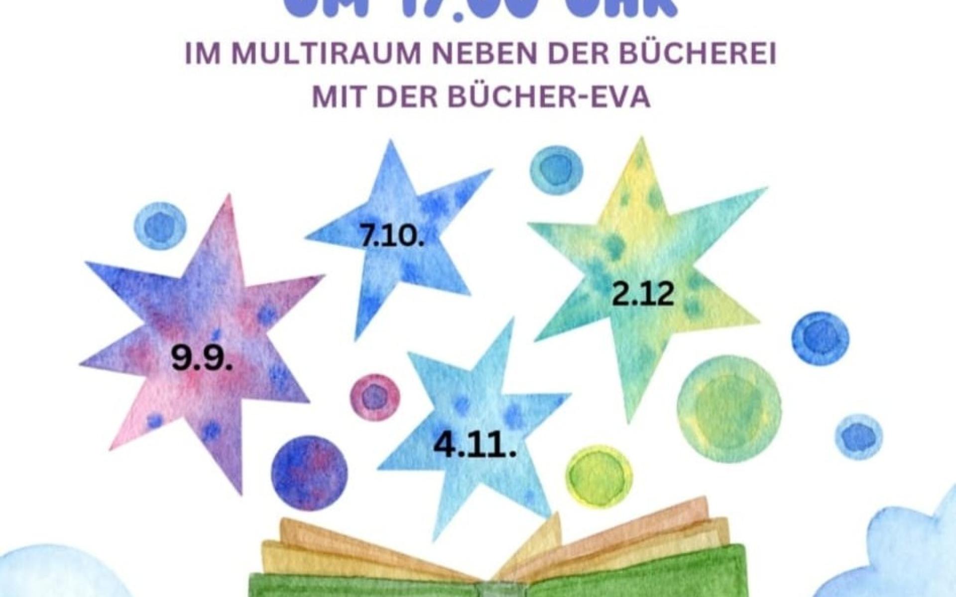 Lesungen mit der Bücher Eva