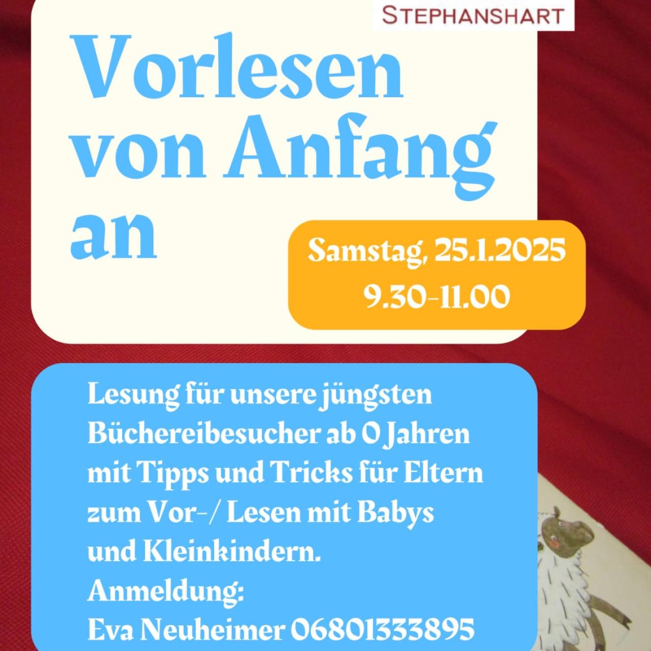 Vorlesen von Anfang an